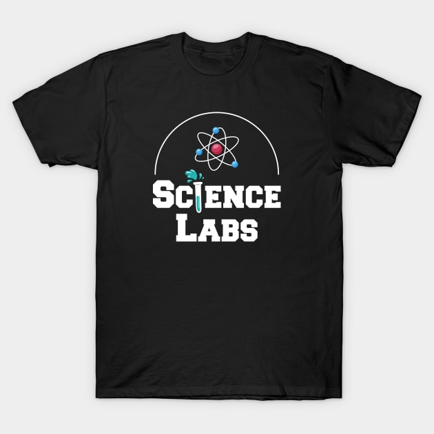 Science Labs T-Shirt by Clawmarks